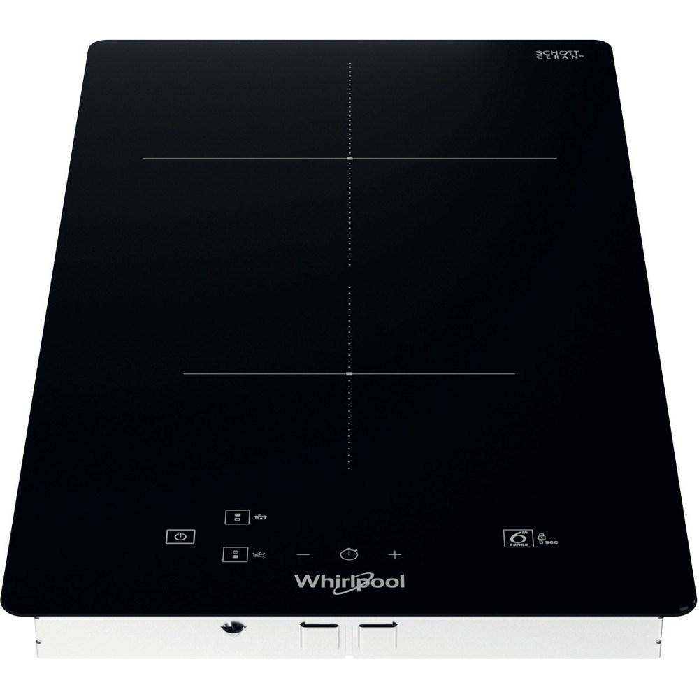 Kaitlentė Whirlpool WS Q0530 NE viryklė Juoda Įmontuoti 28 cm Indukcinė viryklė, padalyta į sritis 2 zone(s)