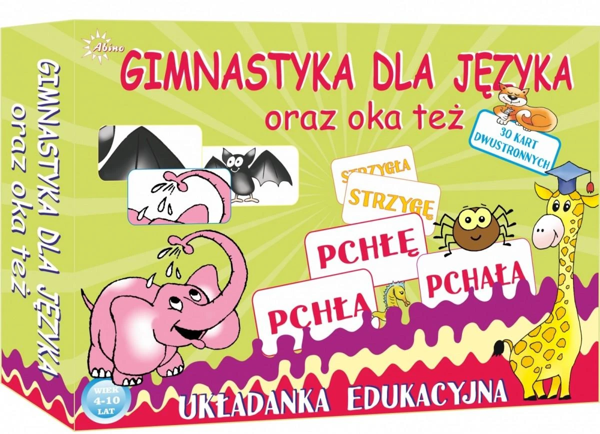 ABINO Žaidimas Gimnastika liežuviui