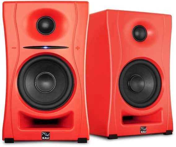 Kali Audio LP-UNF-R - „Bluetooth“ monitoriaus garsiakalbių pora (raudona)
