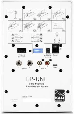Kali Audio LP-UNF-WH - „Bluetooth“ monitorių garsiakalbių pora (baltos)