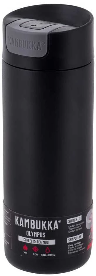 Termopuodelis Kambukka Olympus Matte Black 11-02016, 500 ml
