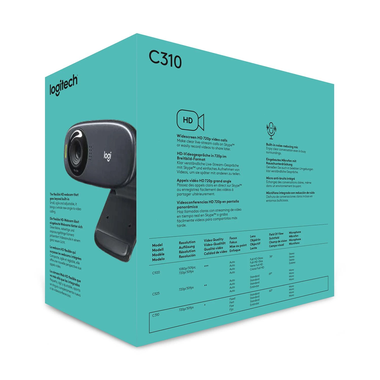 Internetinė kamera Logitech C310 HD