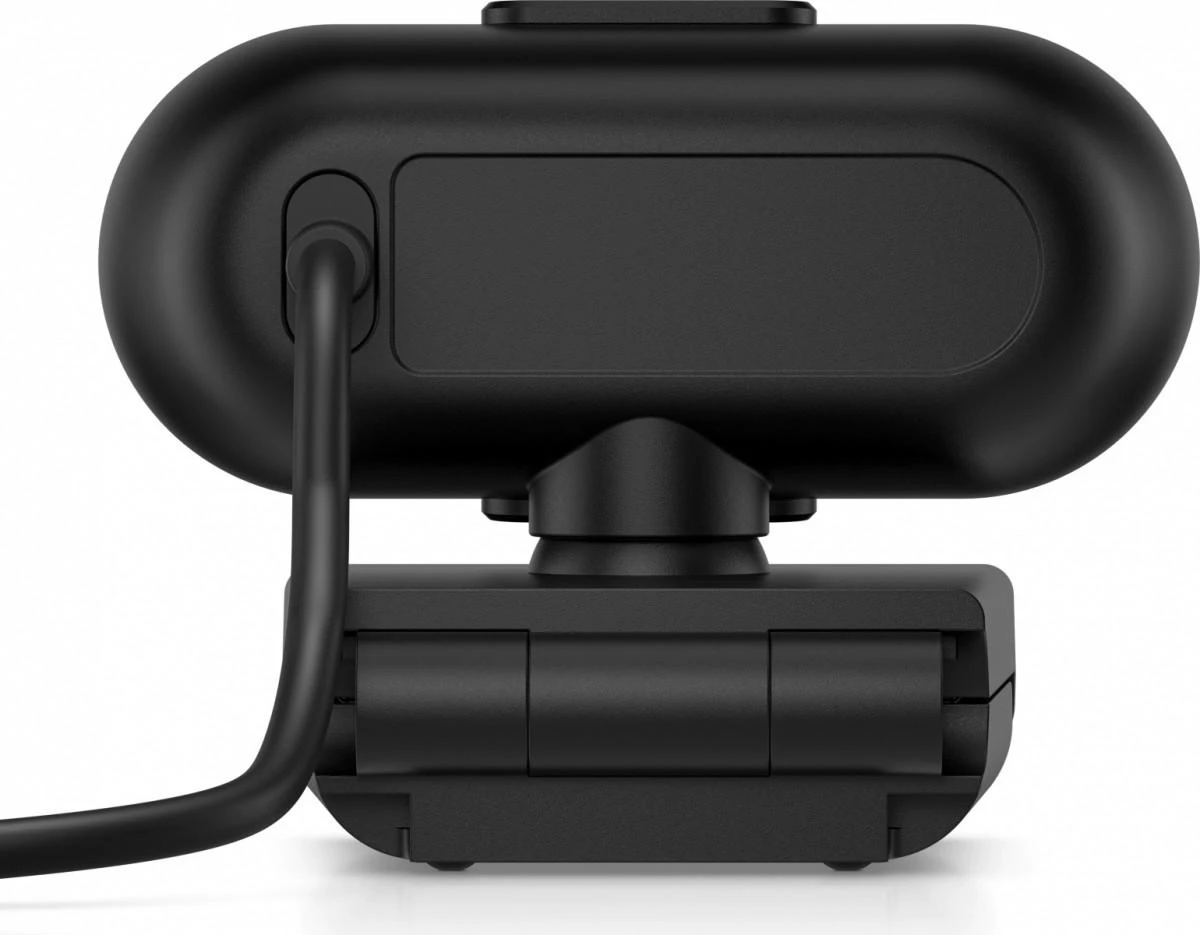 HP 325 USB FHD Privacy verslo klasės internetinė kamera su integruotu mikrofonu, sertifikuota „Chromebook“, tvirtinama prie sienos - Juodas