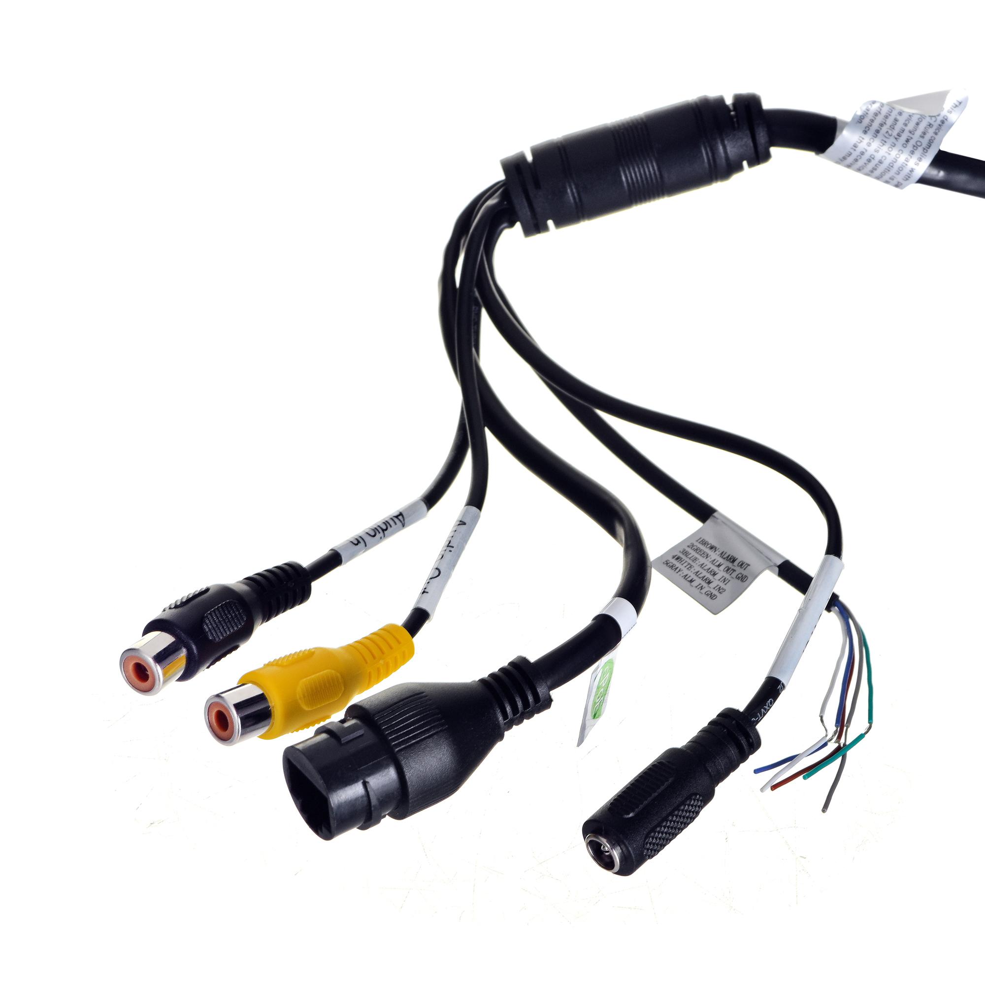 Dahua IP kam. AI 4M 2K cilindras. STARLIGHT + su LXIR iki 50 m, 4 MP (2688 × 1520) 1 ~ 25 kadrų per sekundę, 2,7–12 mm, H.265+, ePoE