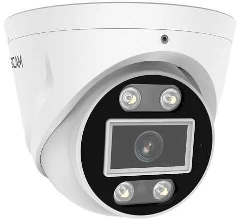 IP Kamera - Foscam T5EP 5MP PoE Balta