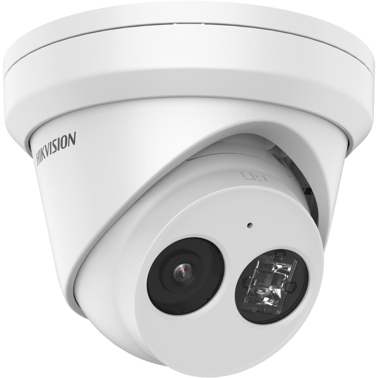 Hikvision | IP kamera | DS-2CD2343G2-I | Kupolas | 4 MP | 2,8 mm | Maitinimas per Ethernet (PoE) | IP67 | H.265, H.265+, H.264, H.264+ | „MicroSD“, maks. 256 GB | Baltas