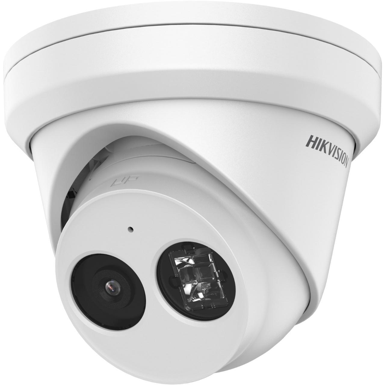 Hikvision | IP kamera | DS-2CD2343G2-I | Kupolas | 4 MP | 2,8 mm | Maitinimas per Ethernet (PoE) | IP67 | H.265, H.265+, H.264, H.264+ | „MicroSD“, maks. 256 GB | Baltas
