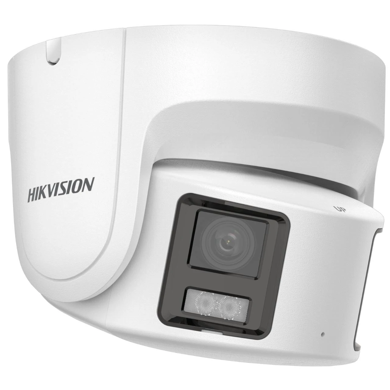 „Hikvision“ kupolinė kamera DS-2CD2387G2P-LSU/SL(C) F4 (balta, 8 MP, 30 m. LED, „ColorVu“, panoraminė 180°)