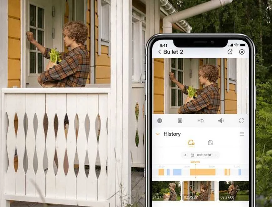 Lauko WiFi kamera IMOU Bullet 2E 5MP