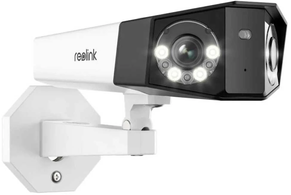 Stebėjimo kamera Reolink Duo Series P750 16MP UHD su dviem objektyvais, PoE jungtimi ir 180° panoraminiu vaizdu