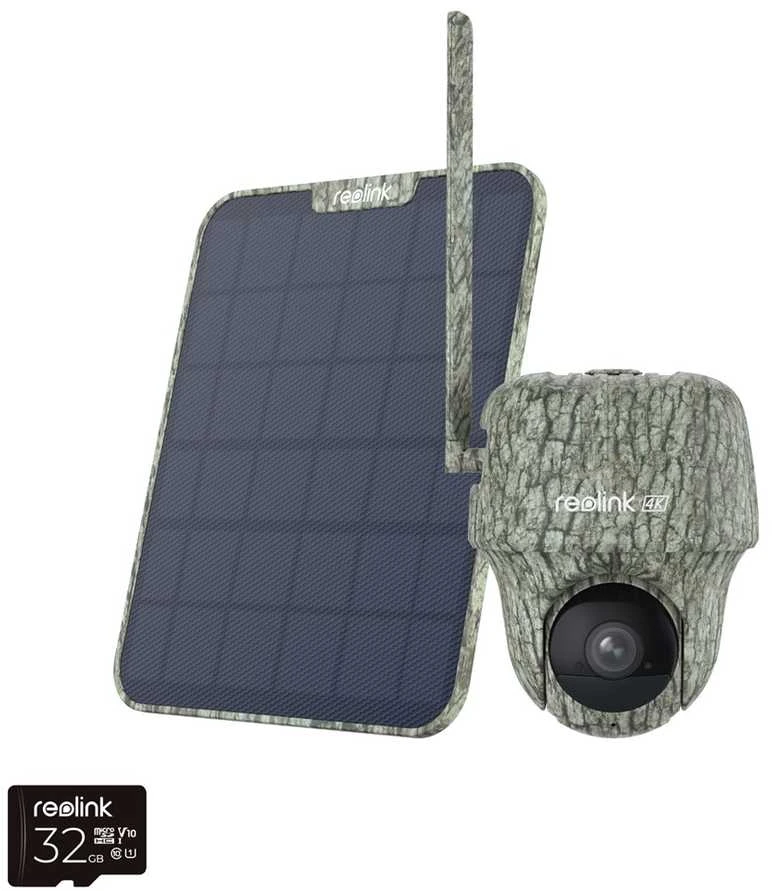 Reolink | Medžioklės kamera su saulės baterija | Go serija G450 | PTZ | 8 MP | Fiksuota | Micro SD, maks. 128 GB
