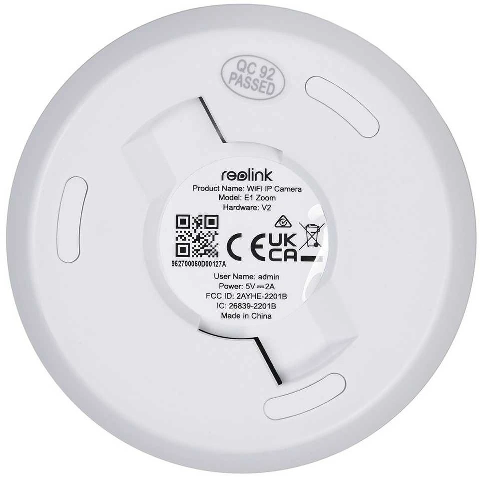 Reolink | Namų apsaugos kamera | E1Zoom-V2 Besiūliai | PTZ | 5 MP | 2,8-8mm | H.264 | „Micro SD“, maks. 64 GB