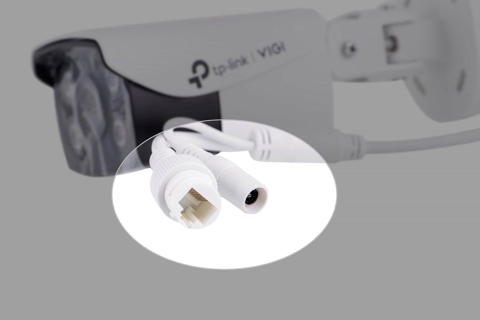 TP-LINK | VIGI 4MP lauko visų spalvų tinklo kamera | VIGI C340 | Kulka | 4 MP | 4 mm | IP66 | H.265+/H.265/H.264+/H.264 | MicroSD