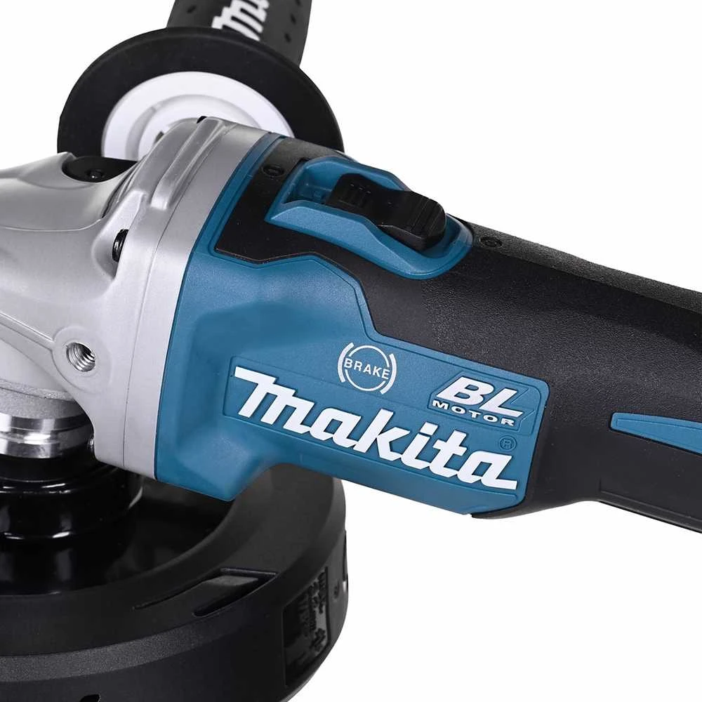 Makita akumuliatorinis kampinis šlifuoklis DGA513Z 18V, be akumuliatoriaus ir kroviklio