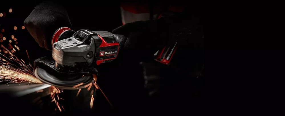 EINHELL akumuliatorinis kampinis šlifuoklis TP-AG 18/125-13 Q P BL – be akumuliatoriaus ir kroviklio 4431197