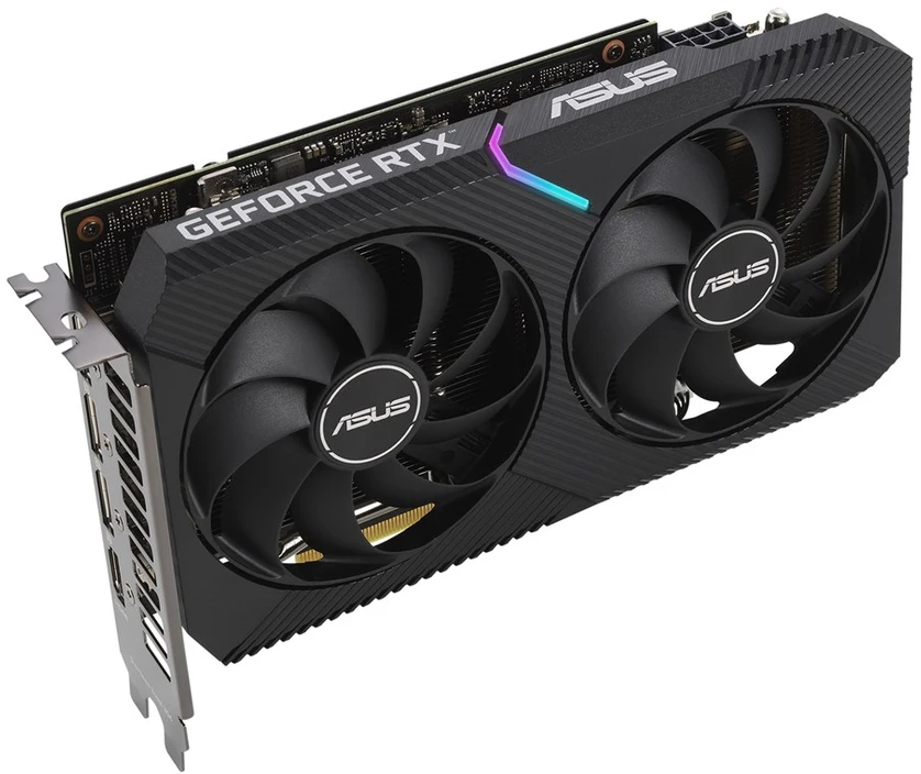 Asus Dual RTX 3060 V2 OC graphics card