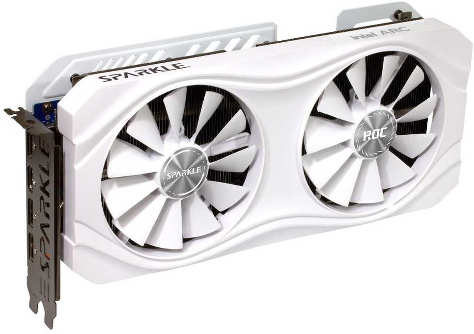 Sparkle Vaizdo Plokštė - Intel Arc A750 ROC Luna OC 8GB GDDR6 2050MHz 2200MHz