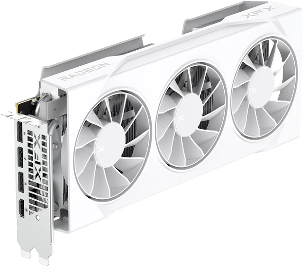 „XFX Swift RX 9070GRE Baltas Tri-Fan 12GB“ vaizdo plokštė