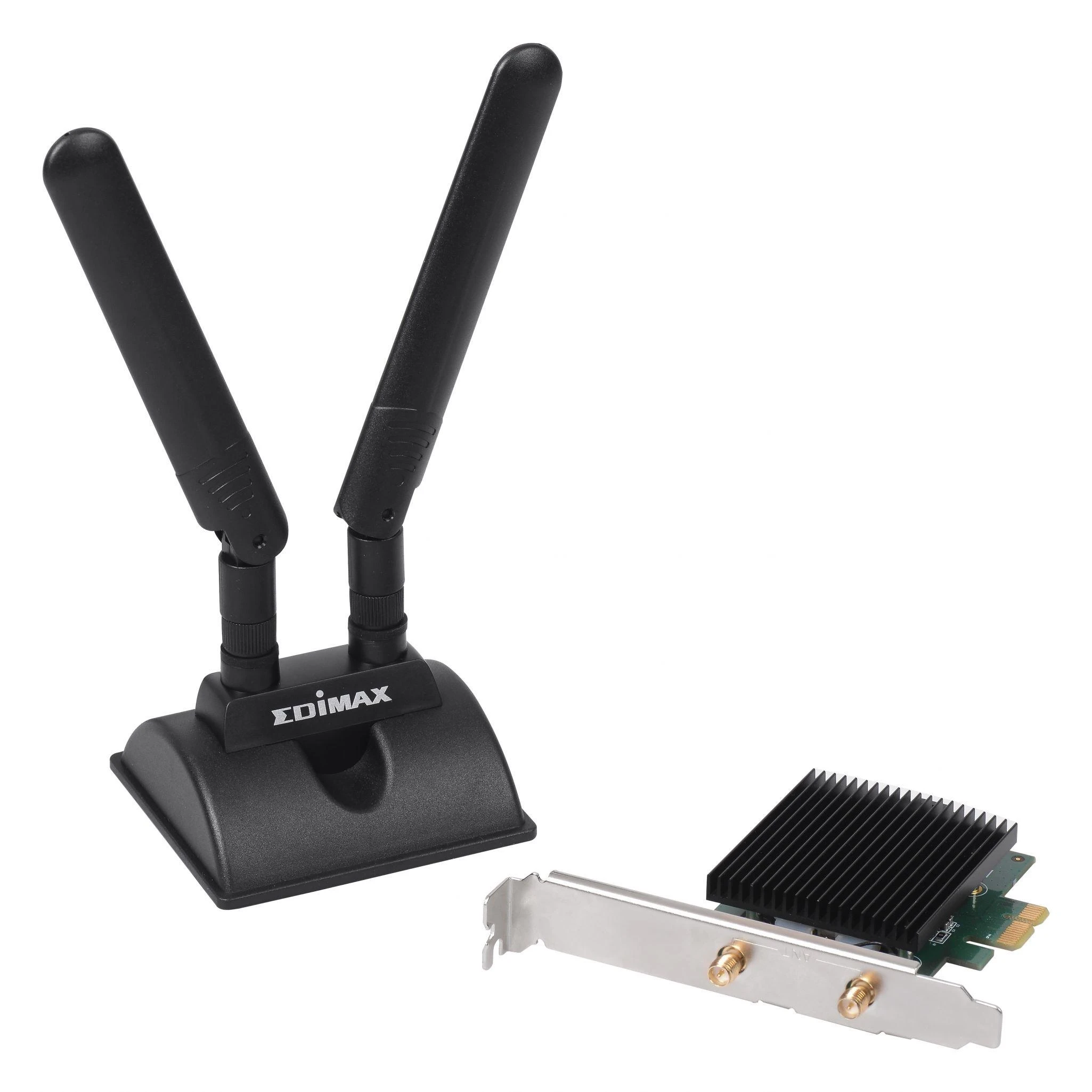 EDIMAX AX3000 Wi-Fi 6 dviejų juostų 802.11ax & amp; Bluetooth 5.0 PCI Express adapteris