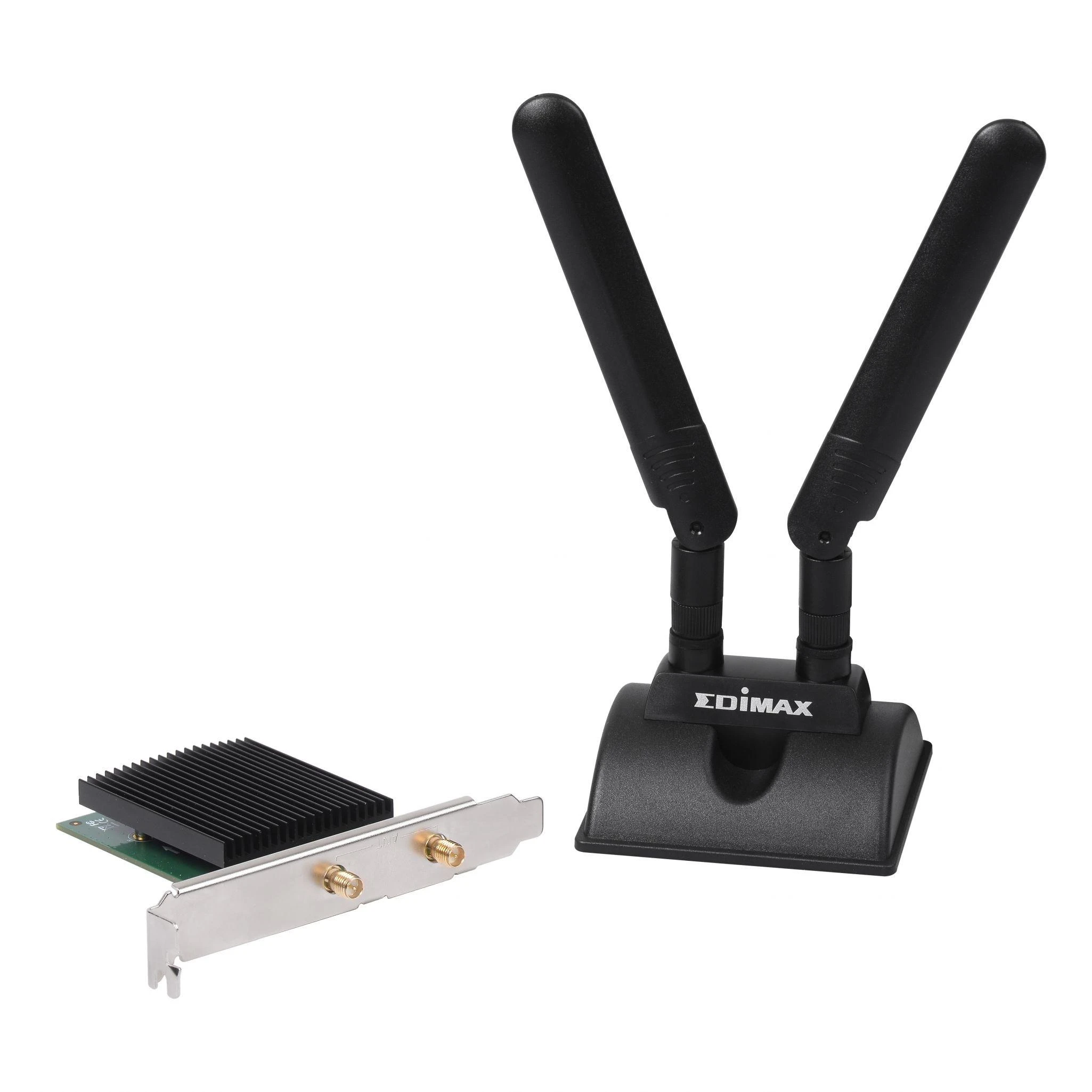 EDIMAX AX3000 Wi-Fi 6 dviejų juostų 802.11ax & amp; Bluetooth 5.0 PCI Express adapteris