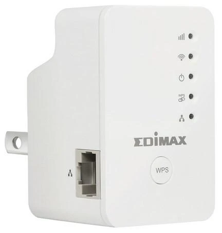 Edimax plėstuvas / prieigos taškas / tiltas EW-7438RPn Mini 802.11n, 2,4 GHz, 300 Mbit/s, 10/100 Mbit/s, Ethernet LAN (RJ-45) jungtys 1, antenos tipas 2x vidinė
