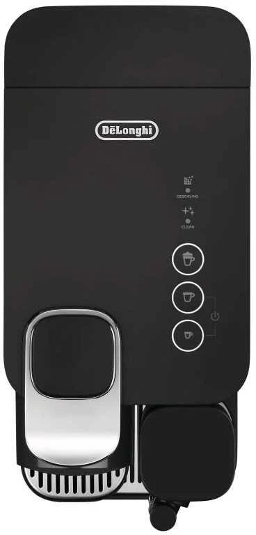 Automatinis kavos aparatas su pieno plakikliu Delonghi EN510.W Nespresso, Juodos spalvos