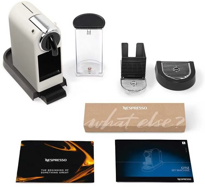 Kavos aparatas kapsulinis delonghi citiz nespresso en167.w (1260w; spalva balta)