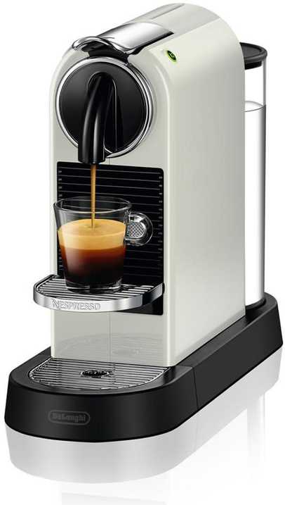 Kavos aparatas Delonghi Nespresso EN167.W Slėgis 19 bar, kapsulinis kavos virimo aparatas, 1260 W, Baltas