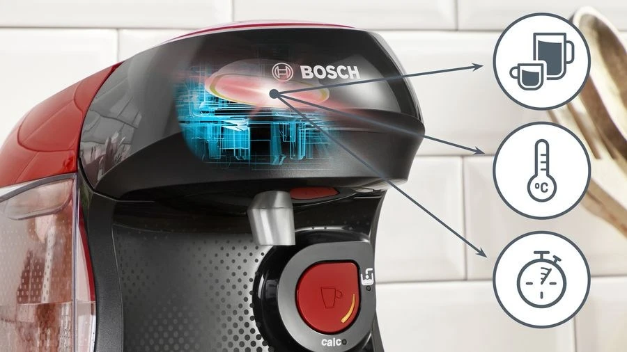 Kavos aparatas Bosch Tassimo Happy TAS103E Automatinis kapsulinis kavos virimo aparatas 0.7 L