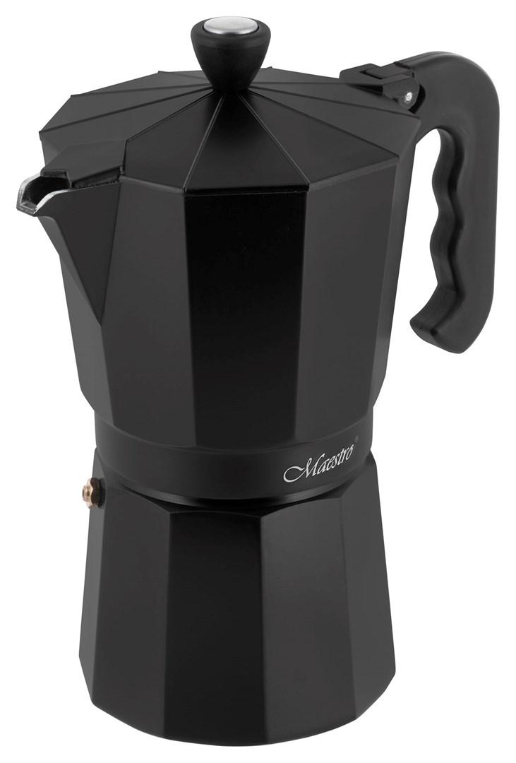 Café for 9 cups MR-1666-9-Juodas MAESTRO