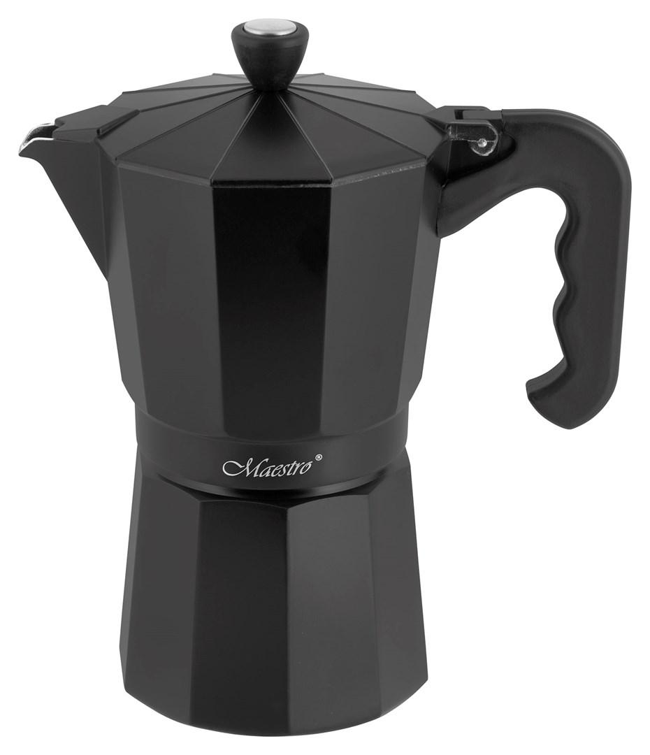 Café for 9 cups MR-1666-9-Juodas MAESTRO