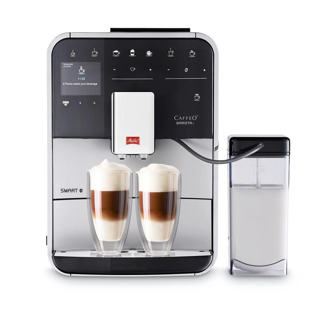 Kavos aparatas Melitta F83/0-101 automatinis, Sidabrinės spalvos