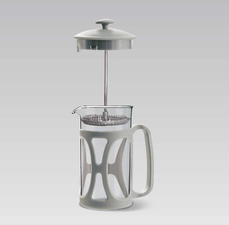 Prancūziška kava presu MAESTRO MR-1663 (MR-1663-350-GRAY) 350 ml Pilkas