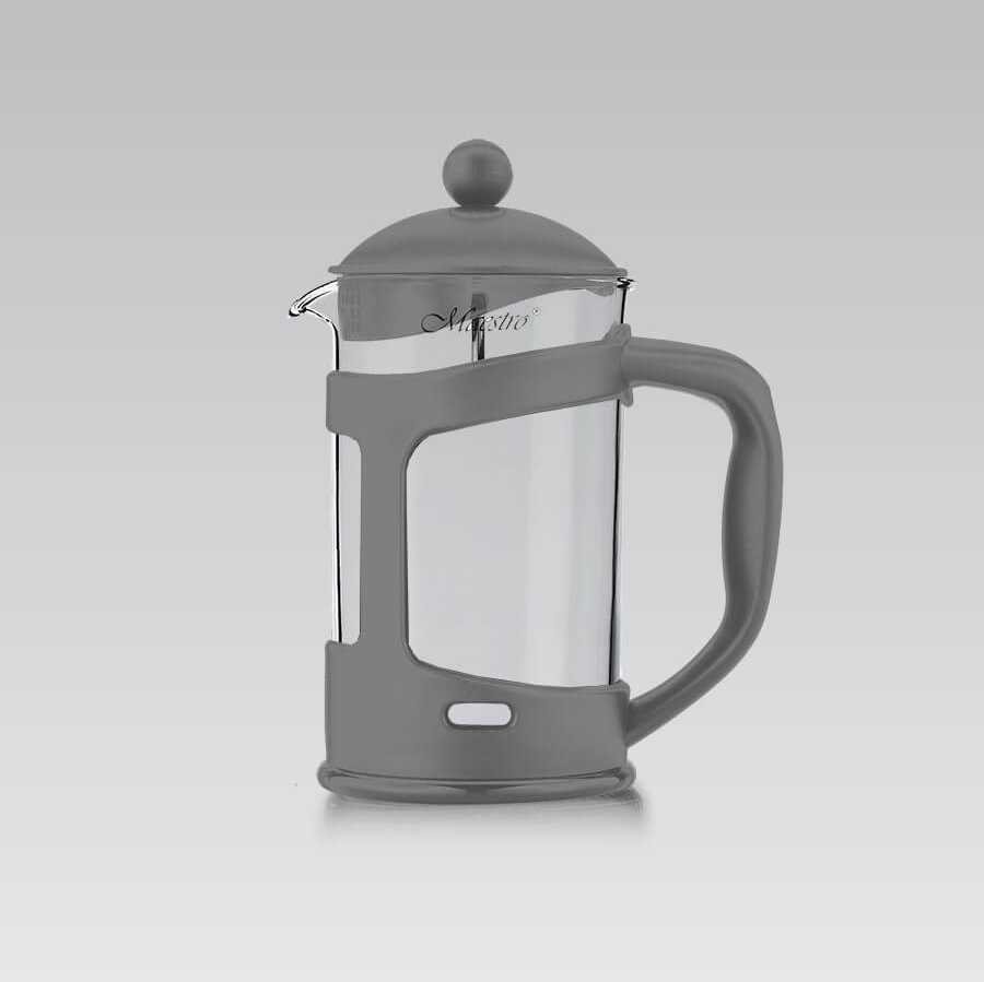 Prancūziškas presas MAESTRO MR-1665 (MR-1665-800-GRAY) 800 ml Pilkas