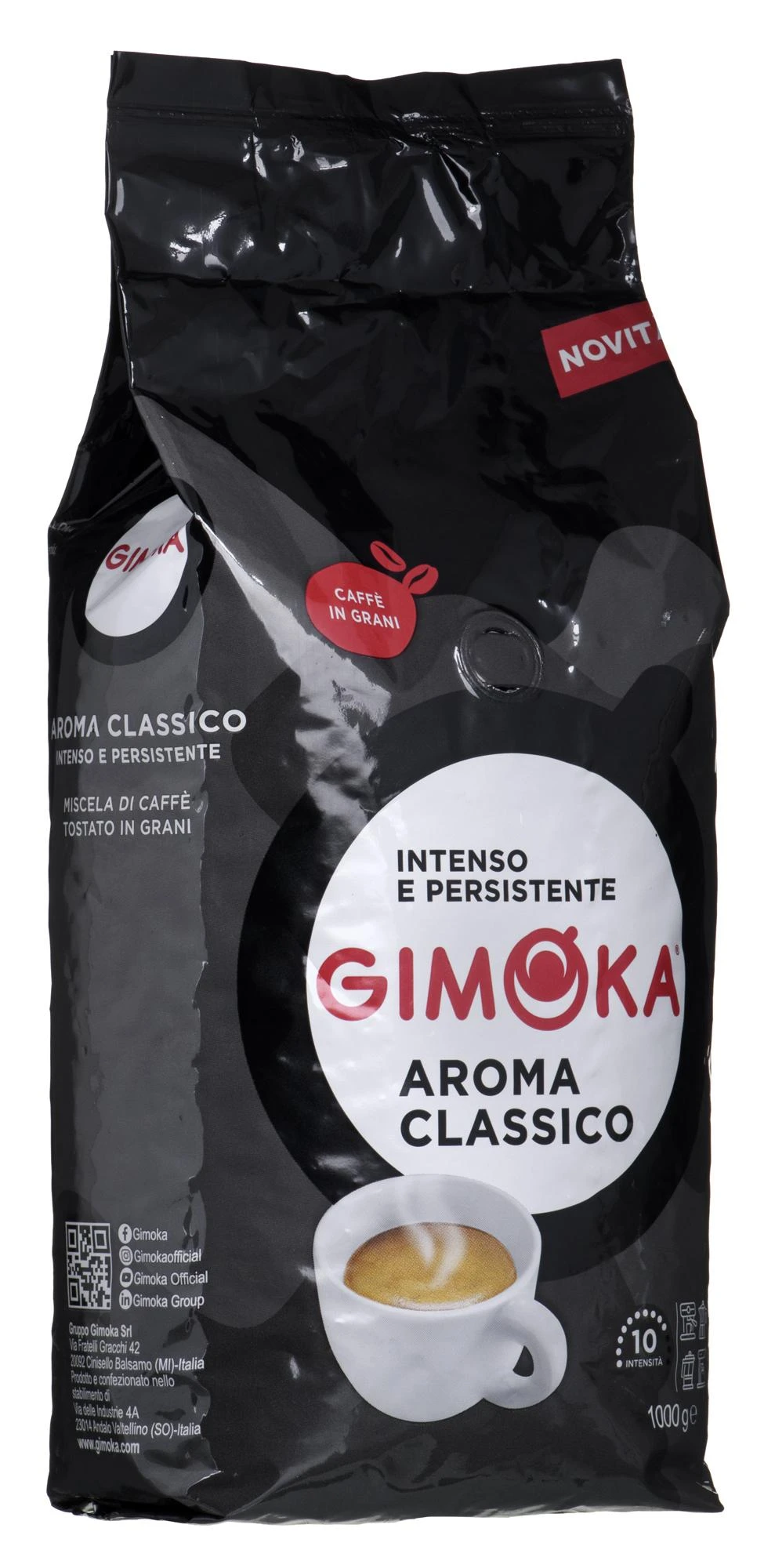 GIMOKA AROMA CLASSICO KAVOS PUPELĖS 1KG
