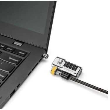 „Kensington Clicksave 3-in-1“ nešiojamojo kompiuterio užraktas su kombinuotu užraktu