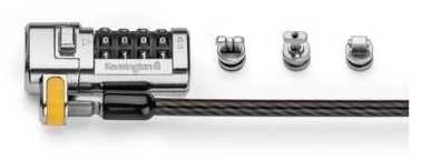 „Kensington Clicksave 3-in-1“ nešiojamojo kompiuterio užraktas su kombinuotu užraktu