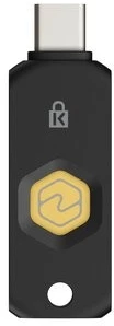 „Kensington“ saugos raktas „VeriMark NFC+USB-C“ (FIDO2 2 lygis) (K64739WW)