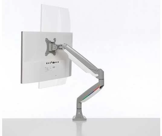 Leitz Kensington K55470EU stalinis plokščiųjų ekranų laikiklis 81,3 cm (32") Gnybtas / varžtai Pilka, Sidabras