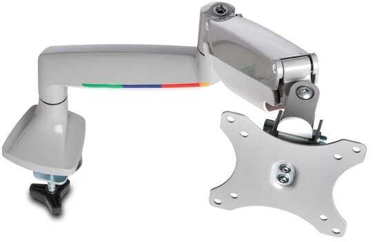 Leitz Kensington K55470EU stalinis plokščiųjų ekranų laikiklis 81,3 cm (32") Gnybtas / varžtai Pilka, Sidabras