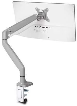 Leitz Kensington K55470EU stalinis plokščiųjų ekranų laikiklis 81,3 cm (32") Gnybtas / varžtai Pilka, Sidabras