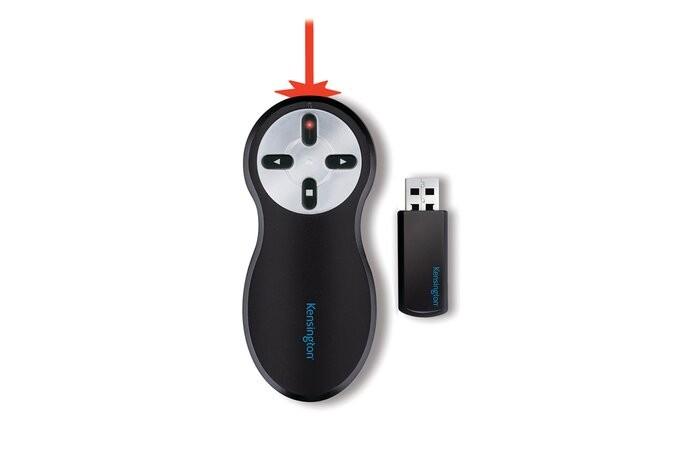 Leitz Kensington Wireless Presenter lazerinis Pointer - Si600 belaidis valdymo pultas pristatymams Juoda