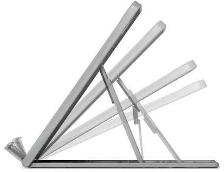 Kensington Smartfit easy riser go 14 colių nešiojamojo kompiuterio stovas pilkas