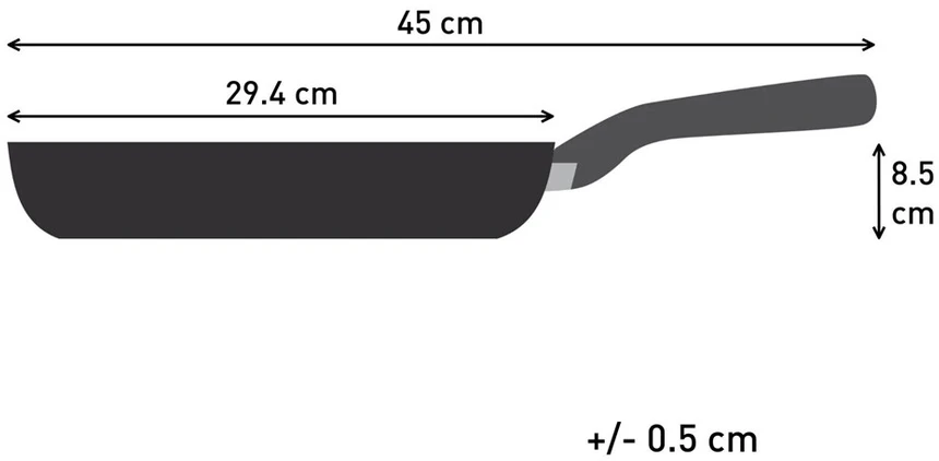 Tefal B8660634 frying pan Round