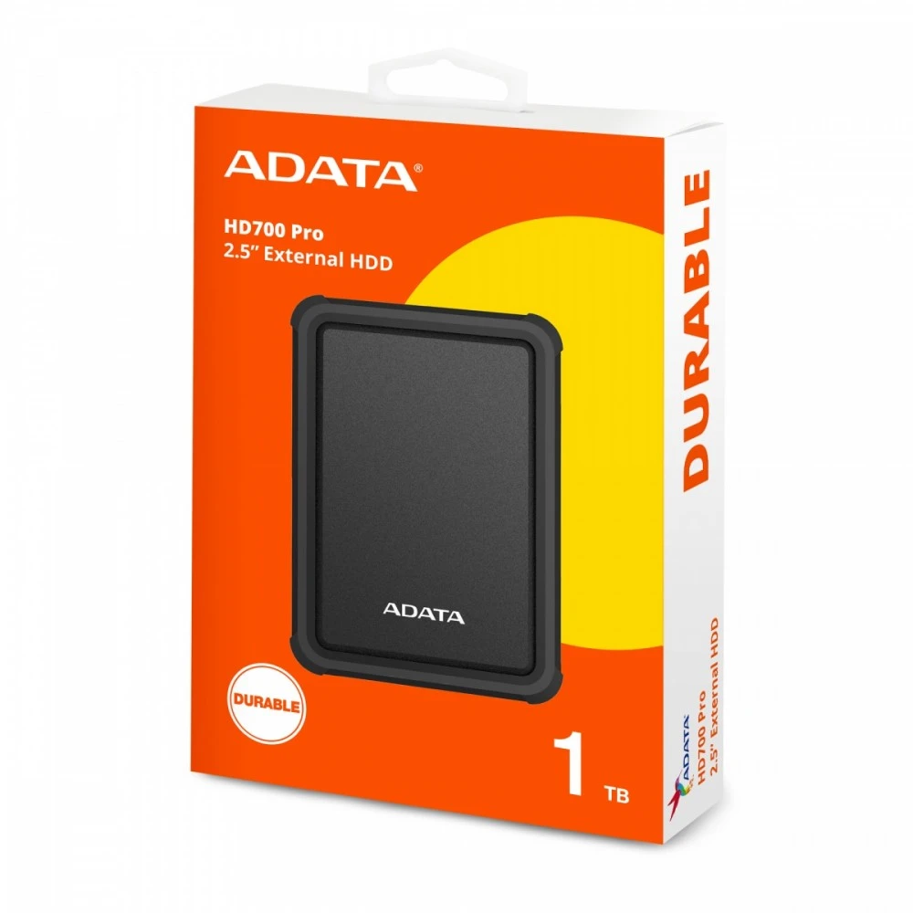 Kietasis diskas ADATA HD700 Pro 1TB (Juodas)