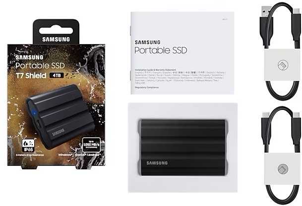 Kietasis diskas Dysk ssd samsung t7 4tb mu-pe4t0s/eu