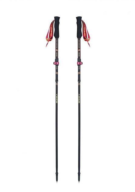 VIKING KETTERA PRO LADY TREKKING POLES Juodas/FUCHSIA