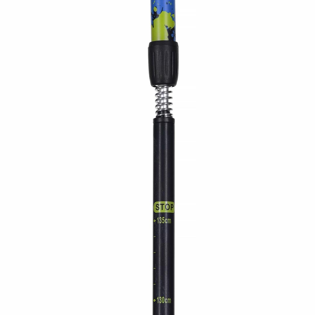 VIKING RUTEN PRO NORDIC WALKING POLES Mėlynas/LIME