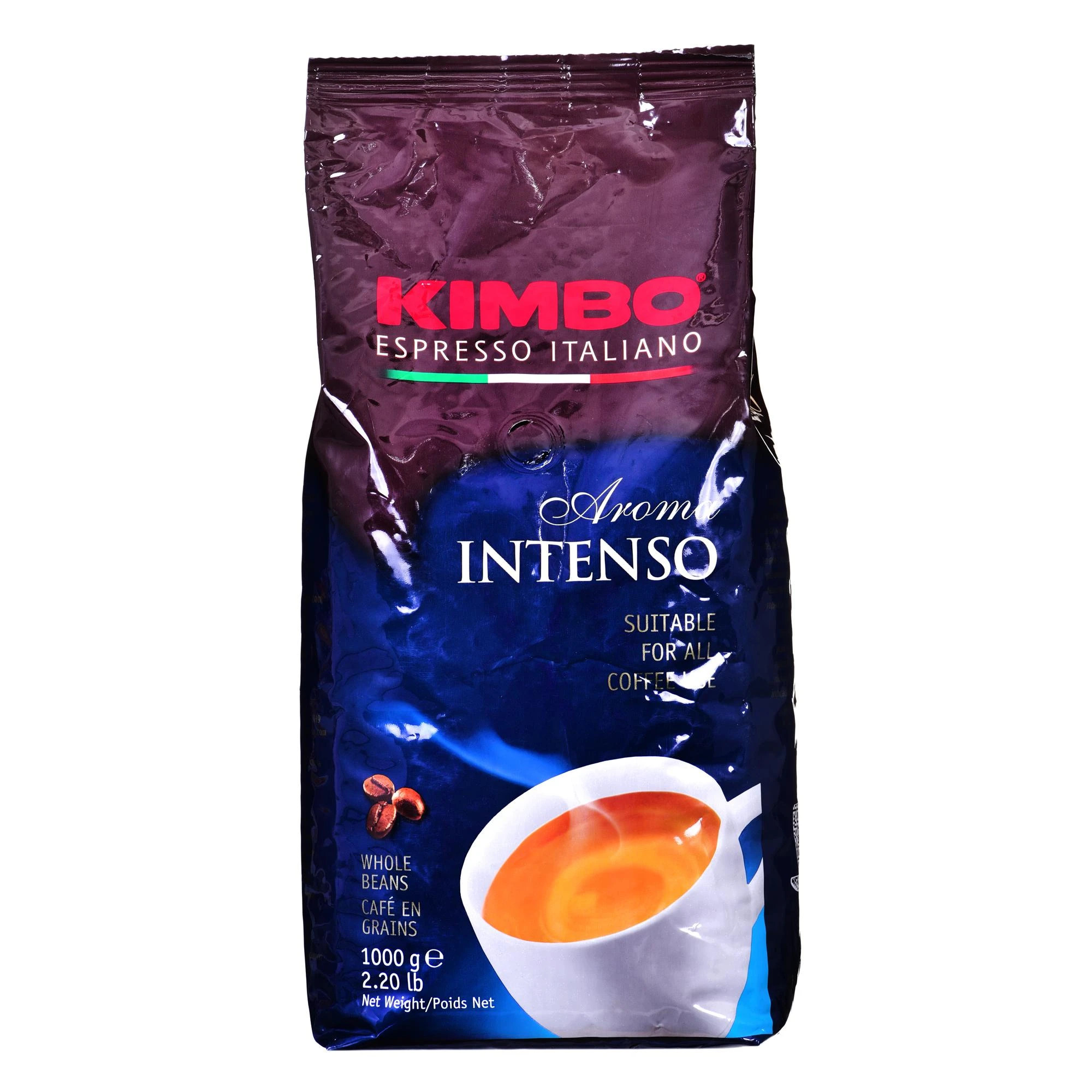 Kawa Kimbo Aroma Intenso 1kg, Ziarnista