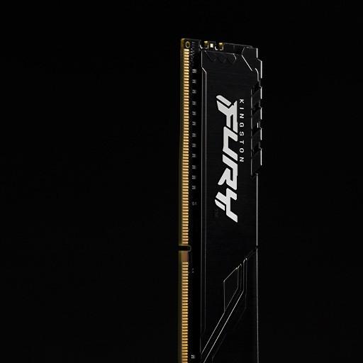 RAM „Kingston Fury Beast“ 8 GB, DDR4, 3600 MHz, kompiuteris / serveris, registracijos Nr., ECC Nr.